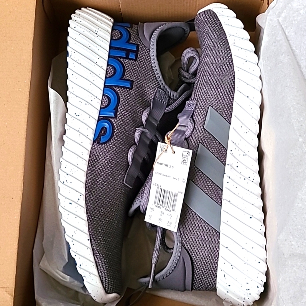 ADIDAS KAPTIR 3.0 SHOES Men’s size 12 US NWT